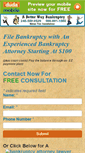 Mobile Screenshot of abetterwaybankruptcy.com